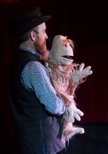 Tommy Baker at the Puppet Slam Cabaret